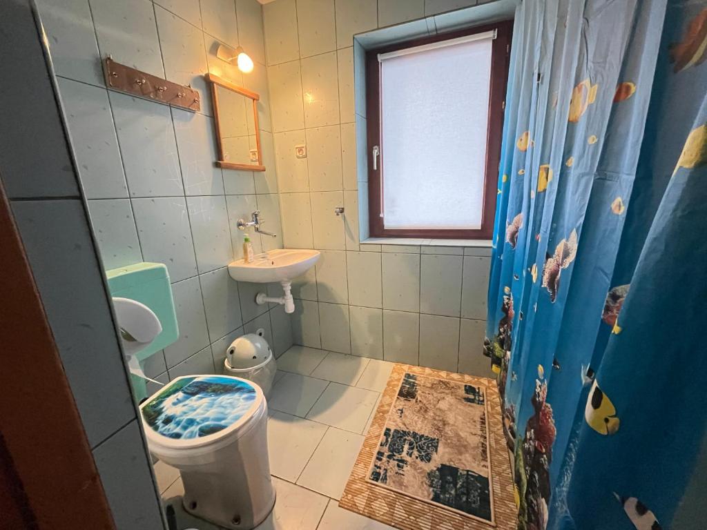 łazienka obiekt Pokoje u Cekusa w mieście Białka Tatrzanska